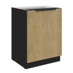 Unterschrank Cremona schwarz 60 D 1F BB