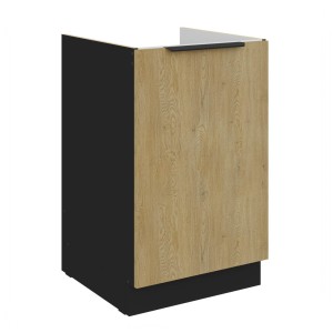 Spülenunterschrank Cremona schwarz 50 ZL 1F BB