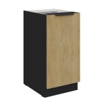 Unterschrank Cremona schwarz 40 D 1F BB