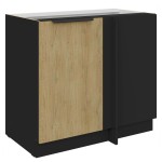 Eckanrichte Cremona schwarz 105 ND 1F BB
