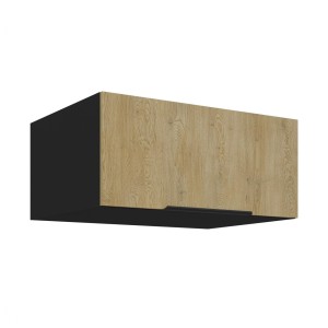 Oberschrank Cremona schwarz 80 NAGU-36 1F