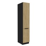 Hochschrank Cremona schwarz 40 DK-210 2F