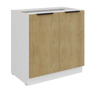 Unterschrank Cremona weiß 80 D 2F BB