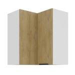 Eck-Hängeschrank Cremona weiß 60x60 GN-72 2F (90°)