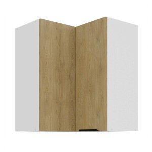 Eck-Hängeschrank Cremona weiß 60x60 GN-72 2F (90°)