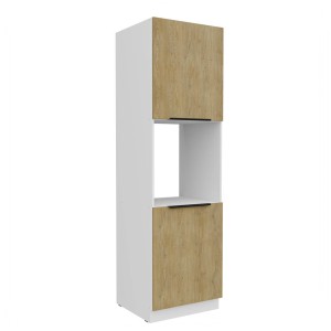 Backofenumbauschrank Cremona weiß 60 DP-210 2F