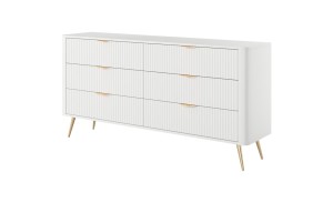 Kommode Lante 163 6S weiß