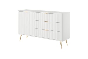 Kommode Lante 138 D3S weiß