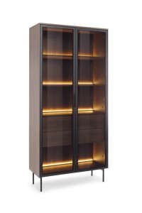 Regal LUMI Eiche Dunin/ schwarz