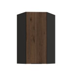 Eck-Hängeschrank Monza nussbaum 60x60 GN-108 1F (45°)