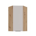 Eck- Hängeschrank Solea Cashmere 60x60 GN-108 1F (45°)