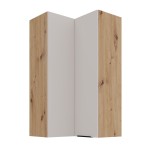Eck- Hängeschrank Solea Cashmere 60x60 GN-108 2F (90°)