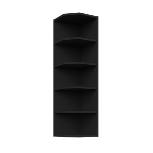 Hänge- Eckregal 30 G-108 ZAK schwarz matt