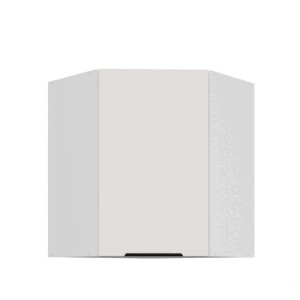 Eck-Hängeschrank Aria weiß/weiß 60x60 GN-72 1F (45°)