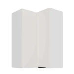 Eck-Hängeschrank Aria weiß/weiß 60x60 GN-90 2F (90°)