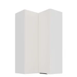 Eck-Hängeschrank Aria weiß/weiß 60x60 GN-108 2F (90°)