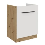 Spülenunterschrank Aria weiß/artisan 60 ZL 1S BB