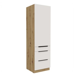 Hochschrank Aria weiß/artisan 60 DKS-210 3S 1F