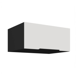 Oberschrank Aria weiß/schwarz 80 NAGU-36 1F