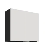 Hängeschrank Aria weiß/schwarz 80 G-72 2F