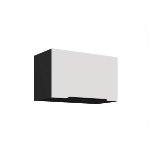 Hängeschrank Aria weiß/schwarz 60 GU-36 1F