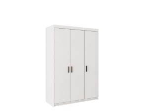 Drehtür Kleiderschrank Elena 3D 3-türig weiß