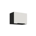 Hängeschrank Aria weiß/schwarz 50 GU-36 1F