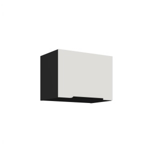 Hängeschrank Aria weiß/schwarz 50 GU-36 1F