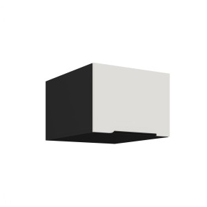 Oberschrank Aria weiß/schwarz 50 NAGU-36 1F