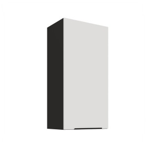 Hängeschrank Aria weiß/schwarz 45 G-90 1F