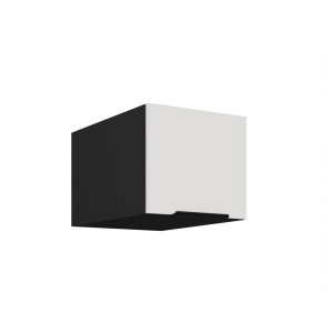 Oberschrank Aria weiß/schwarz 40 NAGU-36 1F