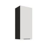 Hängeschrank Aria weiß/schwarz 40 G-90 1F