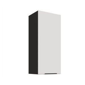 Hängeschrank Aria weiß/schwarz 40 G-90 1F