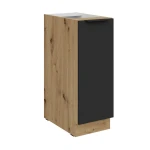 Apothekerschrank Aria schwarz/artisan 30 D CARGO BB