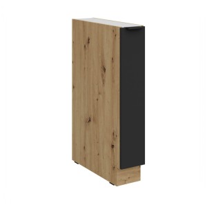Apothekerschrank Aria schwarz/artisan 15 D CARGO BB