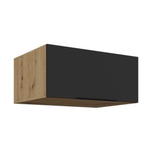 Oberschrank Aria schwarz/artisan 80 NAGU-36 1F