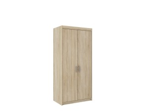 Drehtür Kleiderschrank Elena 2D 2-türig sonoma eiche