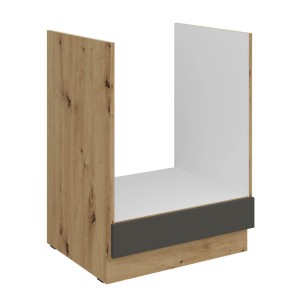 Herdumbauschrank Aria graphit/artisan 60 D GAZ BB