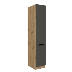 Hochschrank Aria graphit/artisan 40 DK-210 2F
