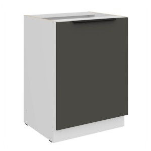 Unterschrank Aria graphit/weiß 60 D 1F BB