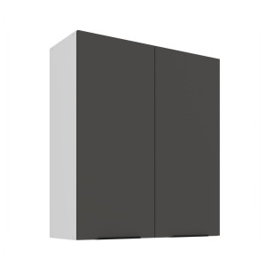 Hängeschrank Aria graphit/weiß 80 G-90 2F