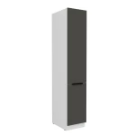 Hochschrank Aria graphit/weiß 40 DK-210 2F