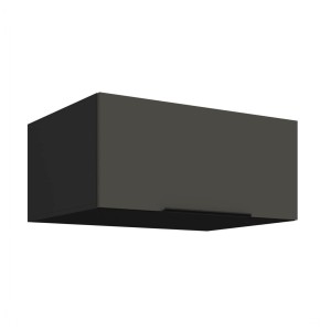 Oberschrank Aria graphit/schwarz 80 NAGU-36 1F