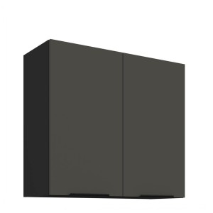 Hängeschrank Aria graphit/schwarz 80 G-72 2F