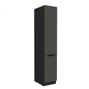 Hochschrank Aria graphit/schwarz 40 DK-210 2F