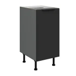 Unterschrank Aria schwarz/anthrazit 40 D 1F BB