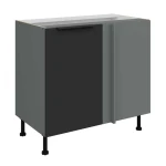 Eckanrichte Aria schwarz/anthrazit 105 ND 1F BB