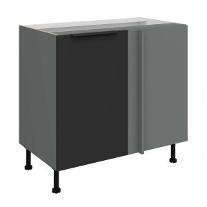 Eckanrichte Aria schwarz/anthrazit 105 ND 1F BB