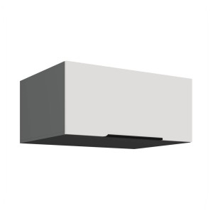 Oberschrank Aria weiß/anthrazit 80 NAGU-36 1F