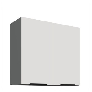 Hängeschrank Aria weiß/anthrazit 80 G-72 2F